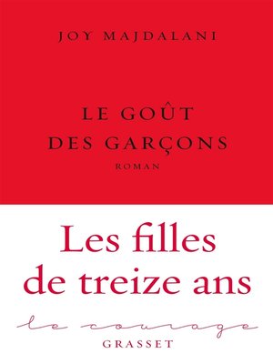 cover image of Le goût des garçons
